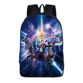 Guardians of the Galaxy Cosplay Backpack School Notebook Bag